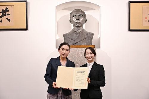 「第73回日本栄養改善学会学術総会」にて、家政学部食物学科・管理栄養士専攻4年 溝口希菜さんが「若手学会発表賞 優秀演題賞」を受賞