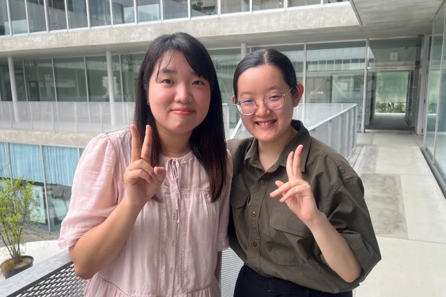 日本女子大学JWUアンバサダー 留学生チューター 理学部化学生命科学科