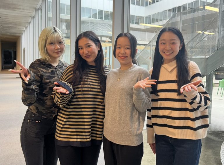 留学生チューターにインタビュー 第４弾【JWU PR アンバサダー】【学生インタビュー】家政学部児童学科 石原舞さん/サメリ・リラさん（交換留学生）