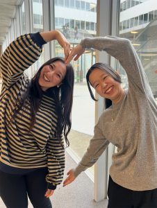 留学生チューターにインタビュー 第４弾【JWU PR アンバサダー】【学生インタビュー】家政学部児童学科 石原舞さん/サメリ・リラさん（交換留学生）
